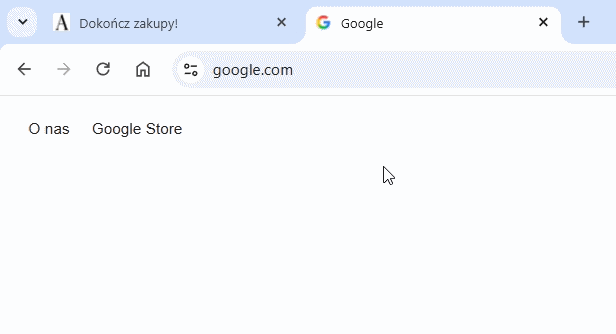 Dynamiczna nazwa zakładki